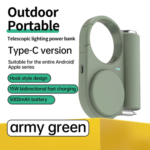 BowLift | Clip-On Dual-Port Emergency Power Bank