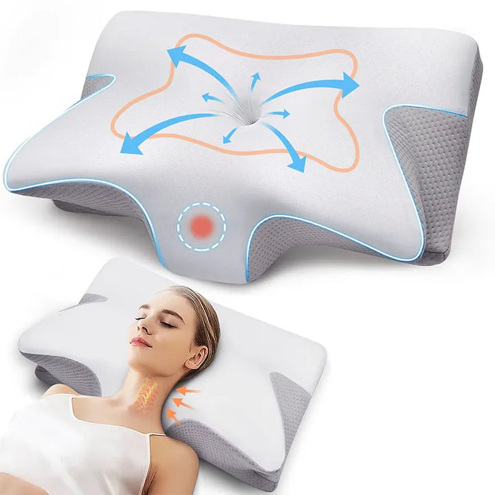 BowLift | Cervical Orthopedic Memory Foam Neck Pillow