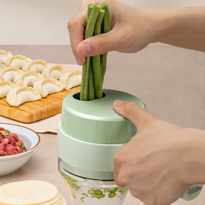 BowLift | 2in1 Portable Vegetable Slicer Blender