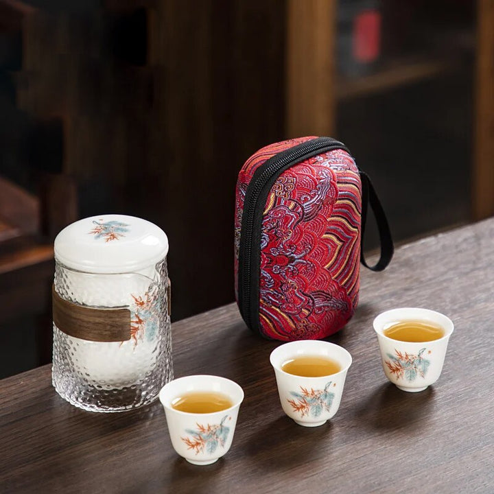 BowLift | Forest Deer Ceramic Tea Set