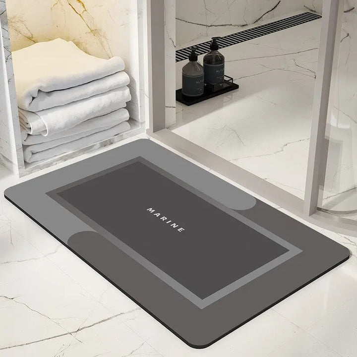 Non-Slip Bath Mat, Quick-Drying Microfiber, 40 x 60 cm