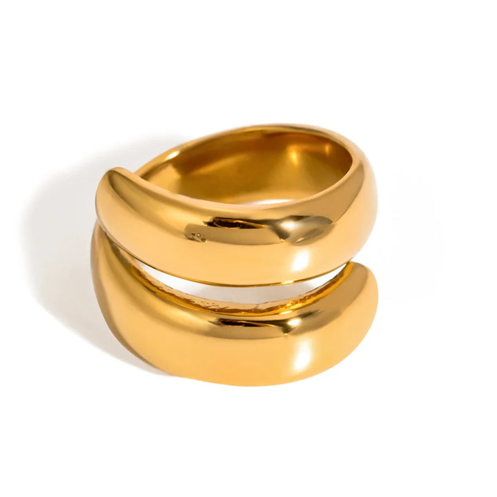 BowLift | 18k Modern Wrap Around Flat Ring