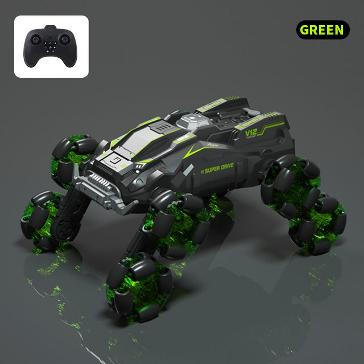 BowLift | Turbo Twister 8-Wheel Rotating Remote Control Car