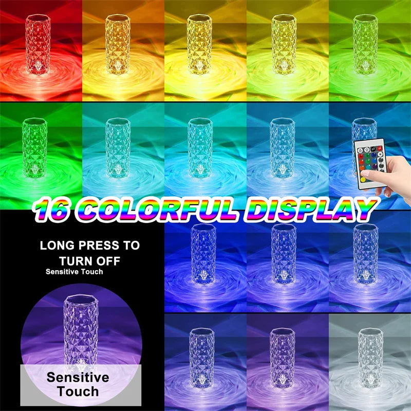BowLift | USB Crystal Touch Lamp