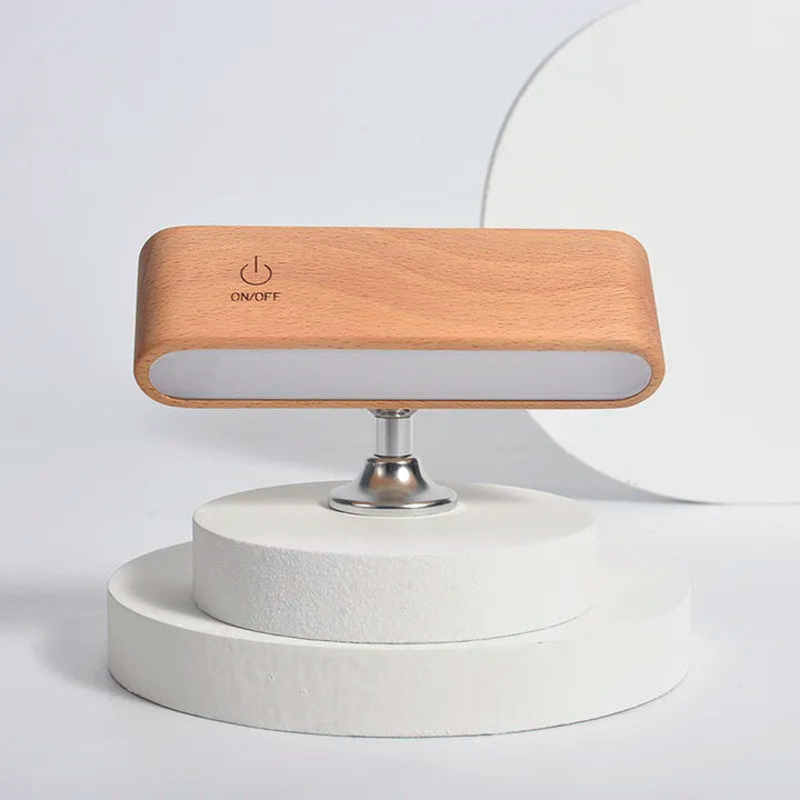 BowLift | Rotatable Magnetic Wooden Rechargeable LED Night Lamp