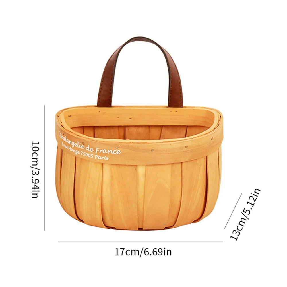 BowLift | French Market Handcrafted Wooden Basket