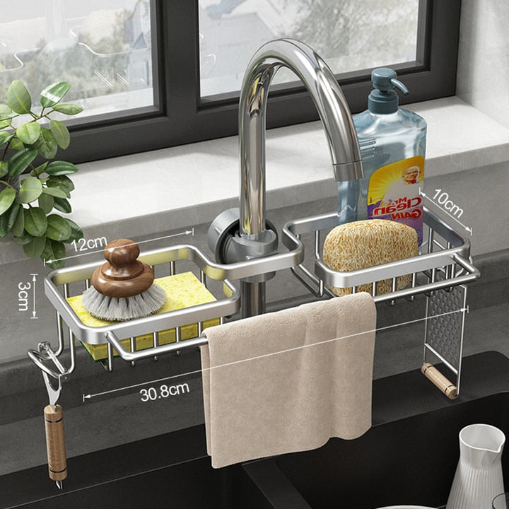 BowLift | Kitchen Organizer Sink Drain Rack