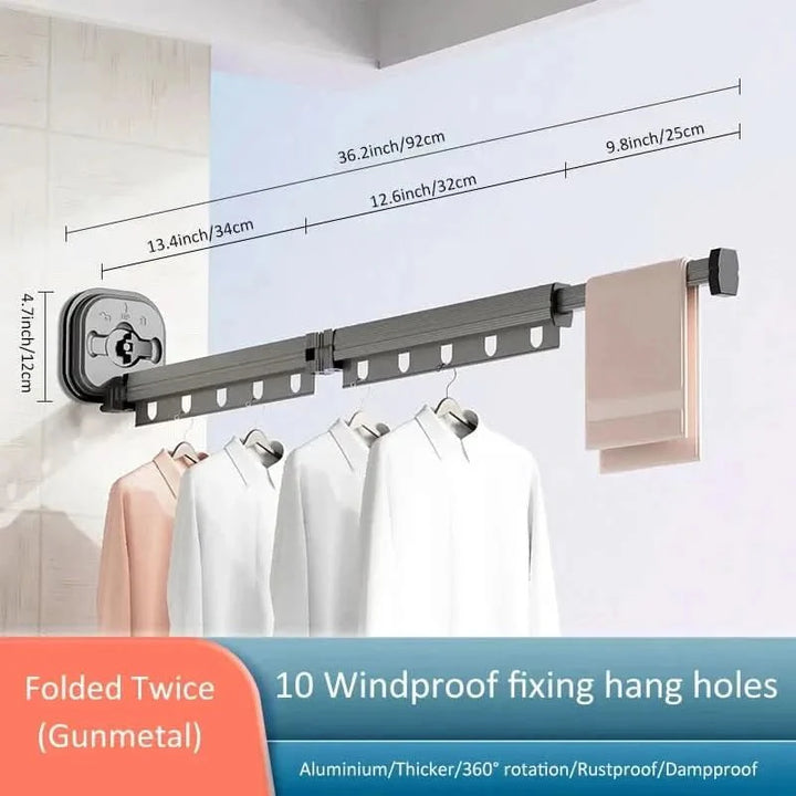 BowLift | mounted tumble dryer - Foldable & space-saving