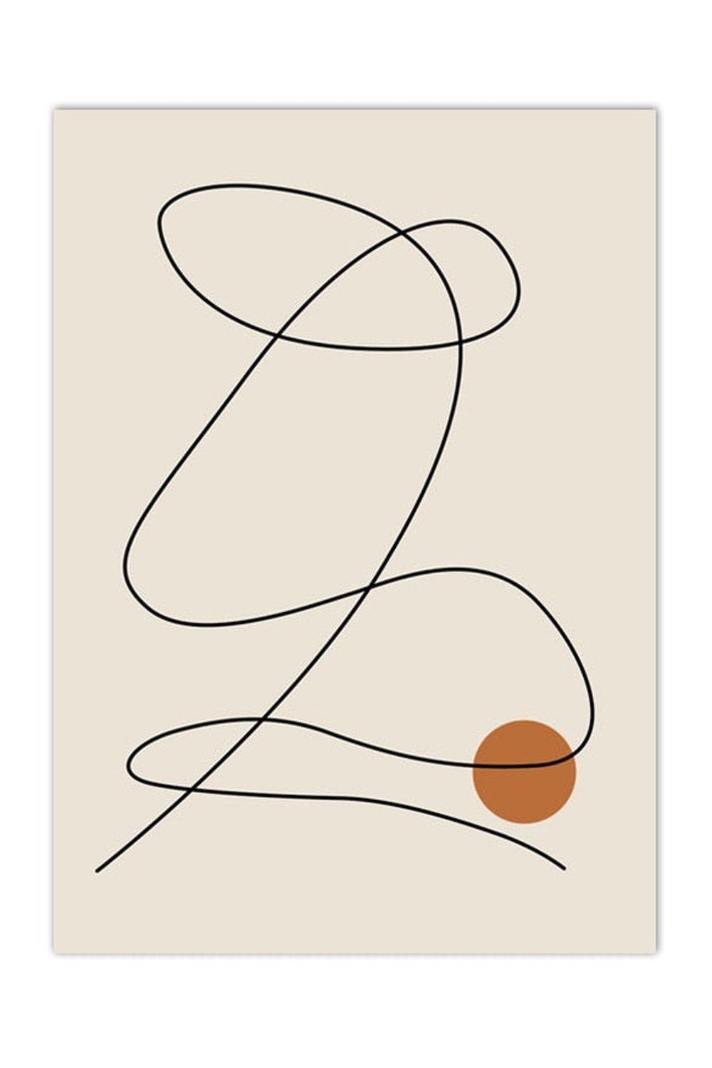 Academy Abstract Landscape Canvas | Bowlift