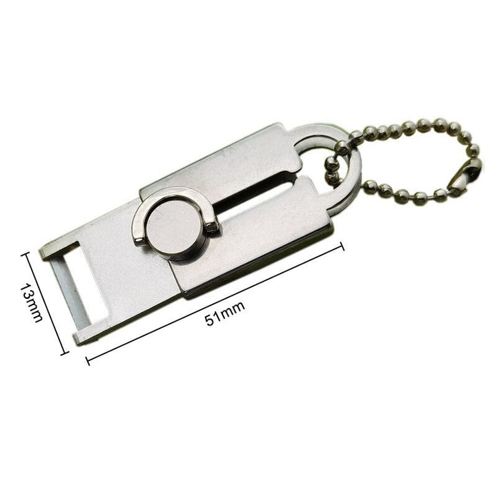 BowLift | Stainless Steel Mini Vegetable Peeler Keychain