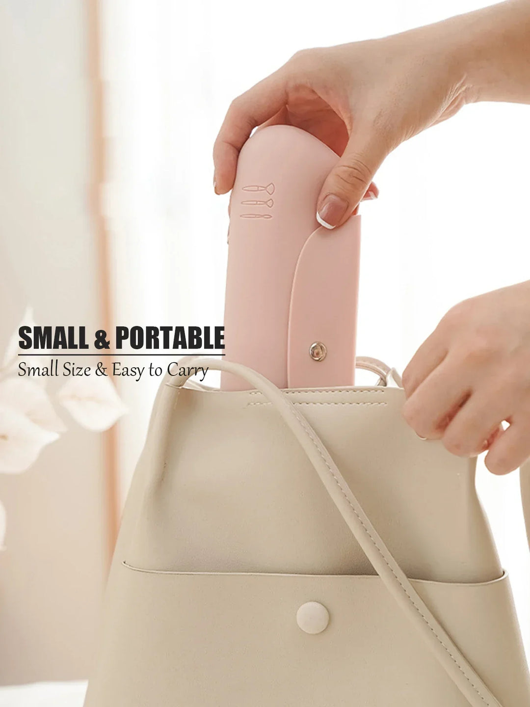 BowLift | SiliCare Cosmetic Bag | Waterproof & Practical | With Magnetic Closure | Soft Silicone