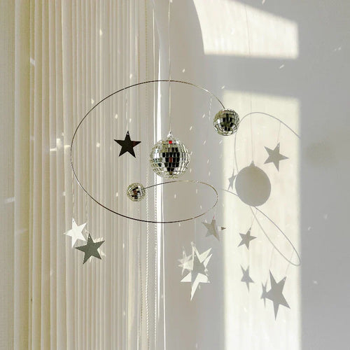 BowLift | Hanging Planet Stars Wind Chime