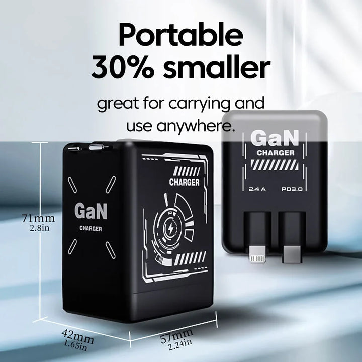 BowLift | 120W Fast Charging Retractable Charger