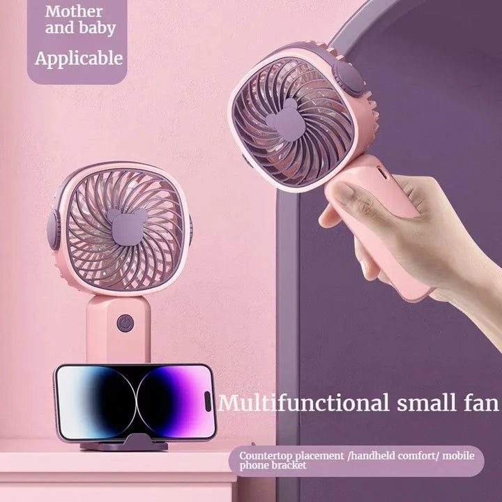 BowLift | Airvalo Mini Fan | USB & Rechargeable | Portable & Quiet | Compact Design