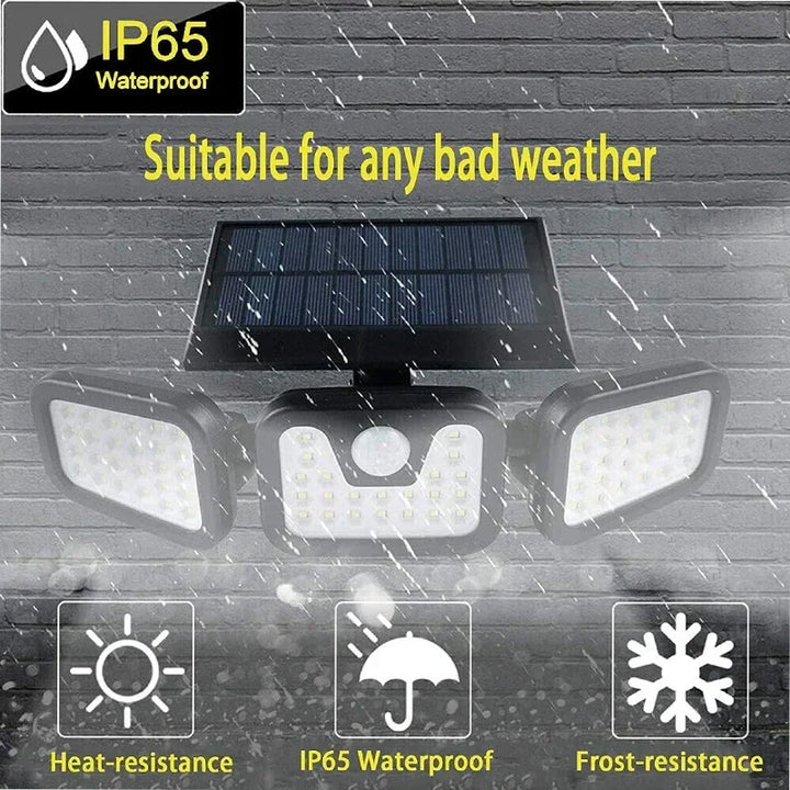 BowLift | Power Save Motion Activated Outdoor Solar Lamp
