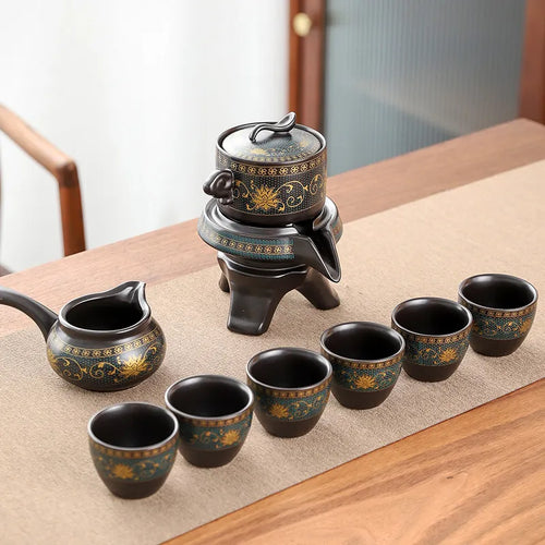 BowLift | Mystic Sip Kung-Fu Ceramic Tea Set