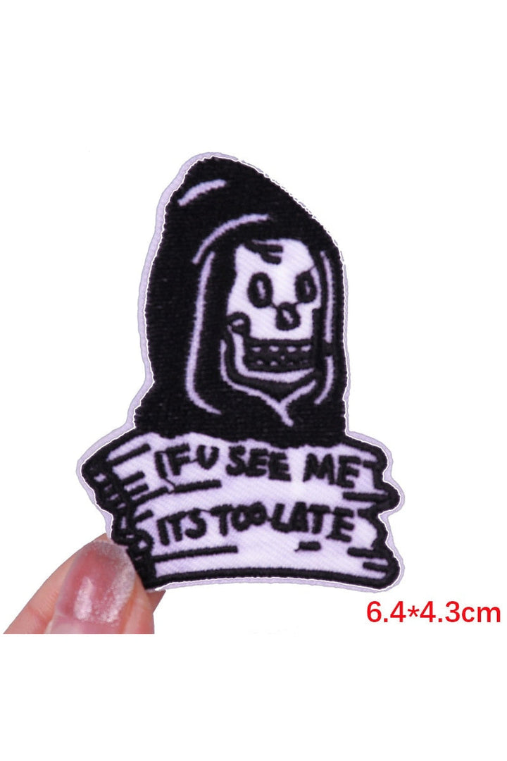 Ghost Style Embroidered Patch | Bowlift