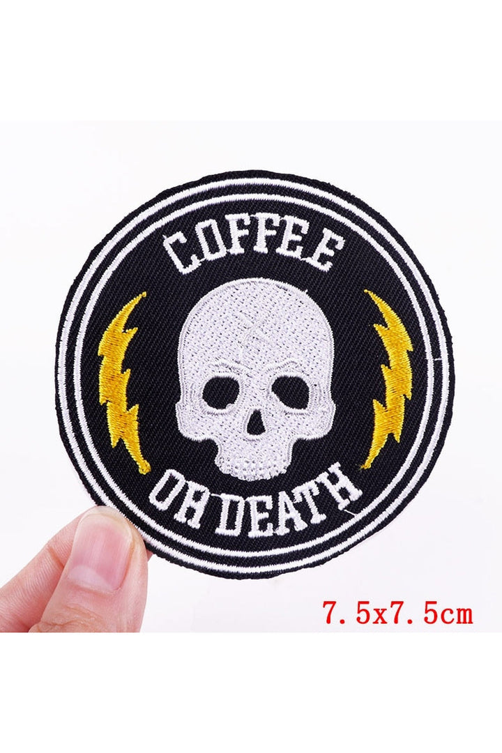 Ghost Style Embroidered Patch | Bowlift