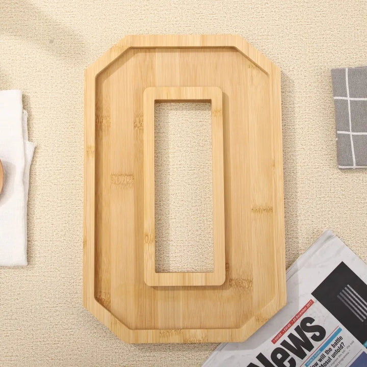 BowLift | Wooden Numbers Serving Tray