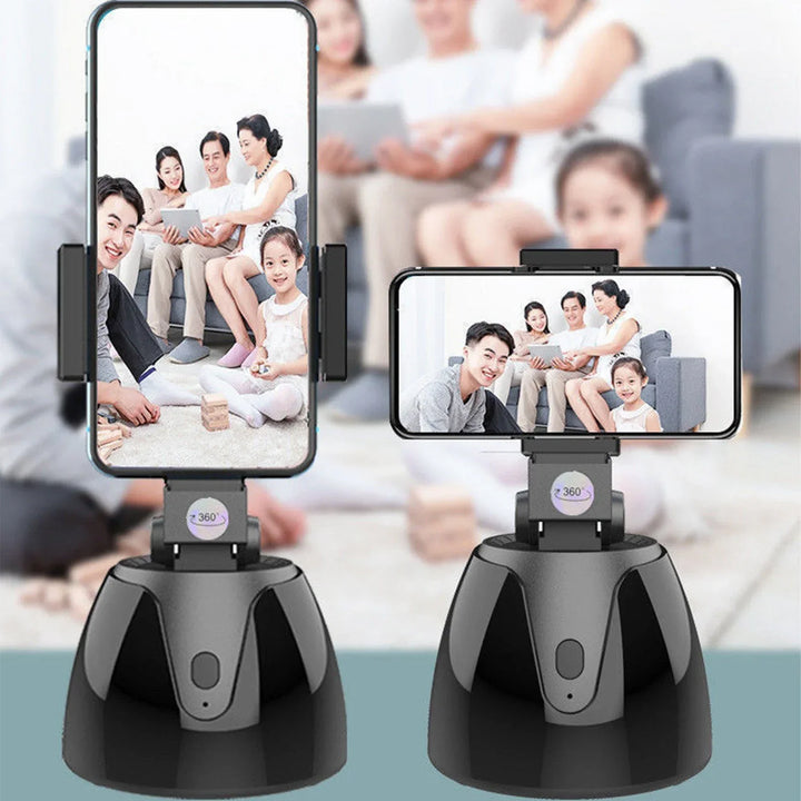 BowLift | 360 Auto Face Tracking Rotating Wireless Bluetooth Phone Holder