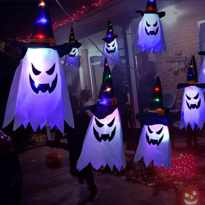 BowLift | Hangable Scary Ghost Halloween Party Lamp