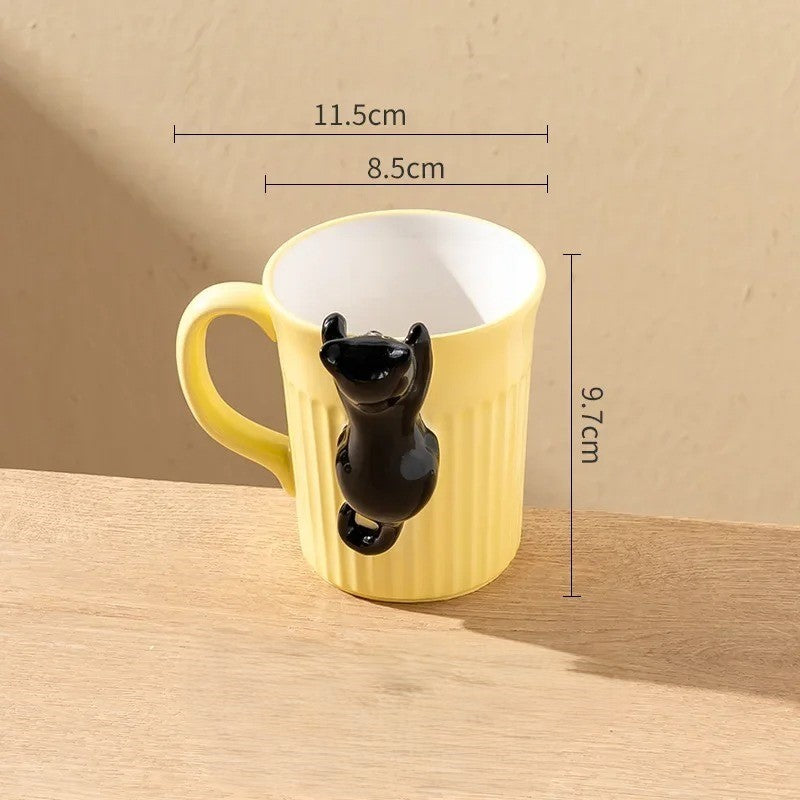 BowLift | Hanging in There Cat Ceramic Mug