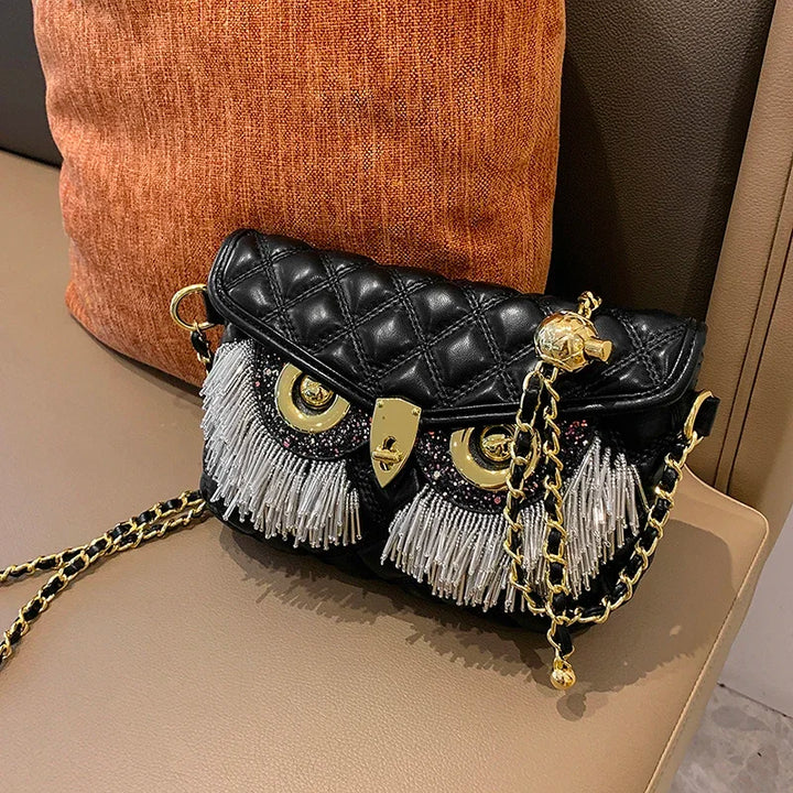BowLift | Night Owl Glitter Shoulder Bag