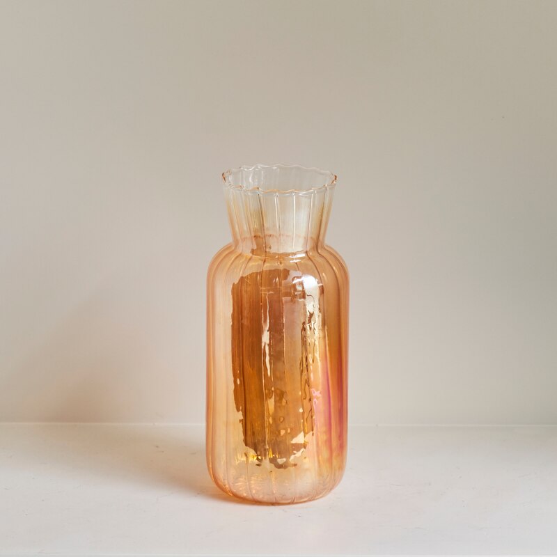 Gold Coat Glass Vase | Bowlift