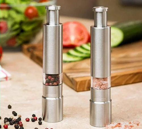 BowLift | Stylish Pepper and Salt Grinder with Manual Mechanism