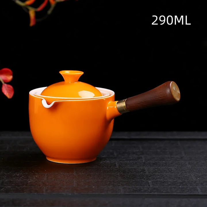BowLift | Traditional Harmony Ceramic Rotating Teapot