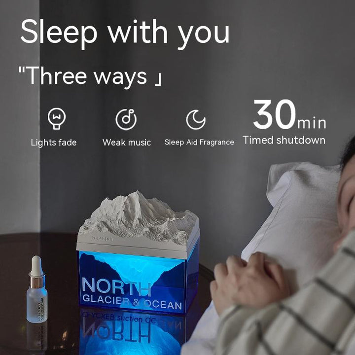BowLift | Iceberg Aromatherapy Bluetooth Speaker Night Lamp