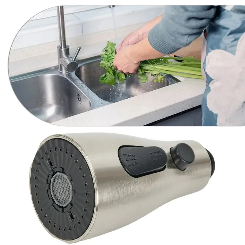 HydroFlex ProSpray – 3-way spray kitchen faucet replacement nozzle Bowlift