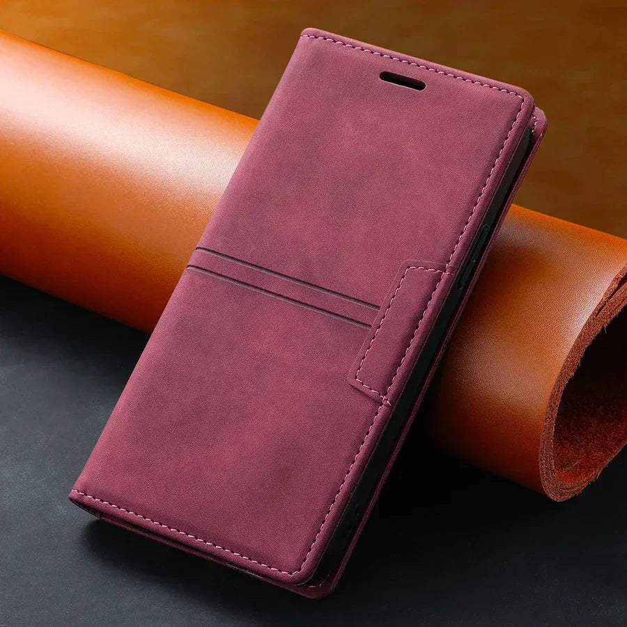 BowLift | Leather Wallet Cover Flip Case - Google Pixel