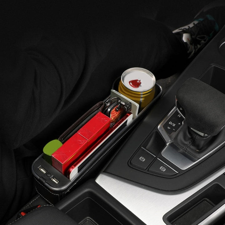 BowLift | USB Charging LED Car Seat Gap Organizer