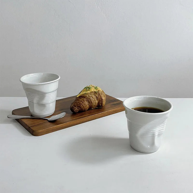 BowLift | Realistic Ceramic Bent Creative Mug