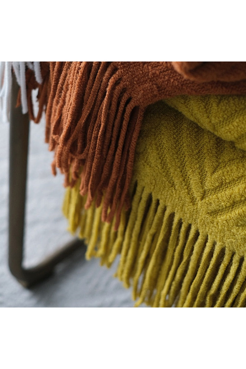 Zack Pattern Dark Academia Blanket | Bowlift
