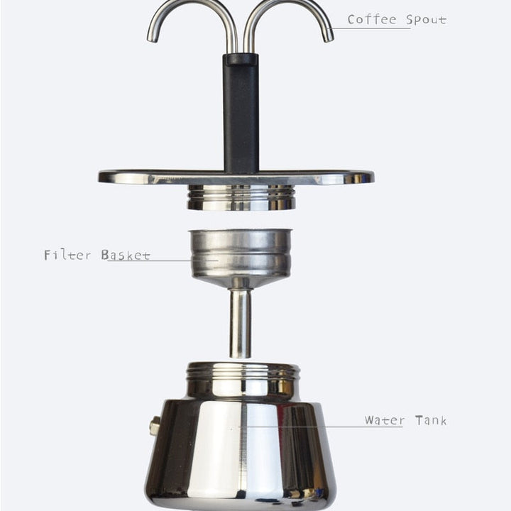 BowLift | Creative Italian Style Coffee Pot
