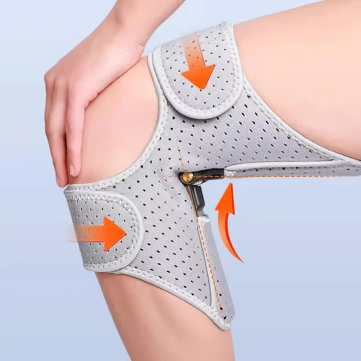 BowLift | Adjustable Knee Support Brace with Power Rebound Springs for Joint Relief and Stability
