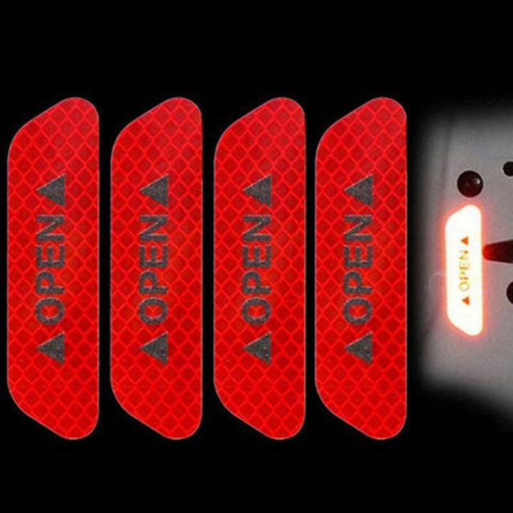 BowLift | 4PCS City Light Reflective Alert Stickers