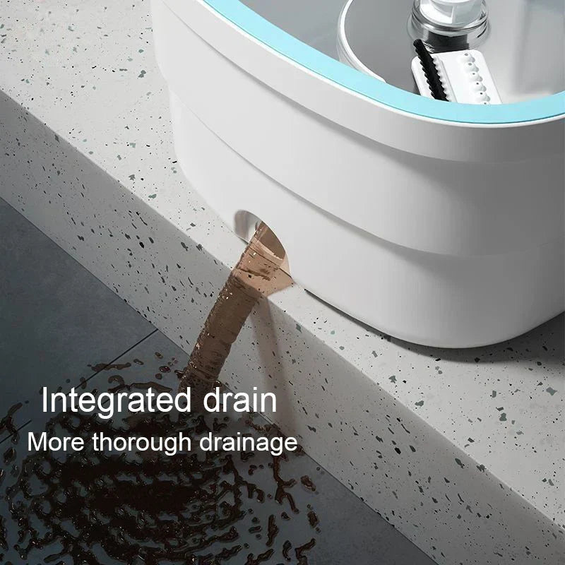 BowLift | Cleanvora FlexSpin | Spinner Mop System | Hands-Free & Hygienic | 2.5L Bucket