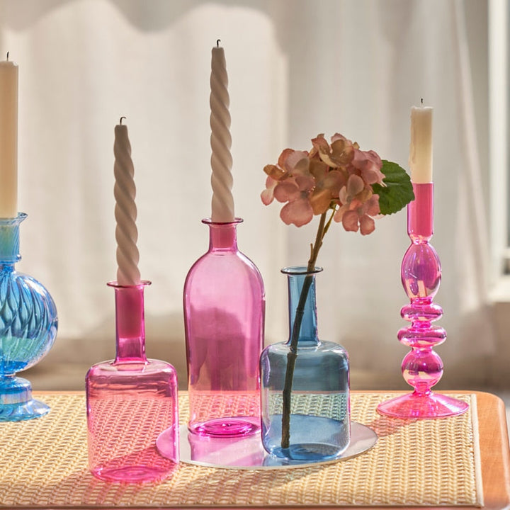 Colourful Bud Glass Vase | Bowlift