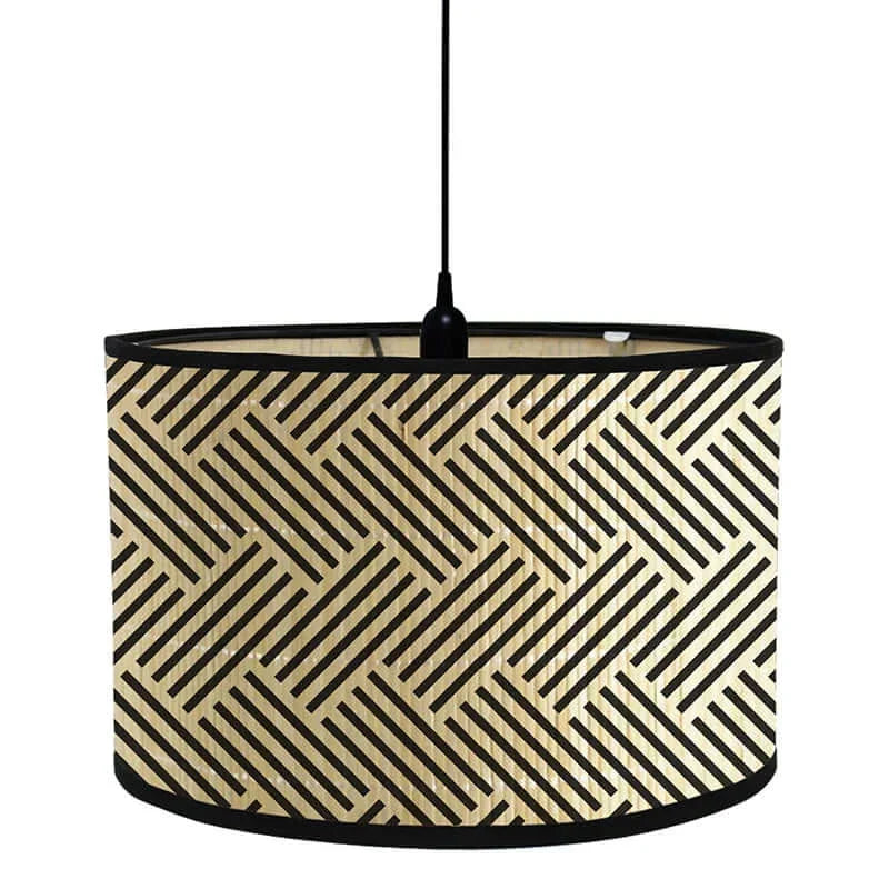 BowLift | Art Deco Drum Lampshade