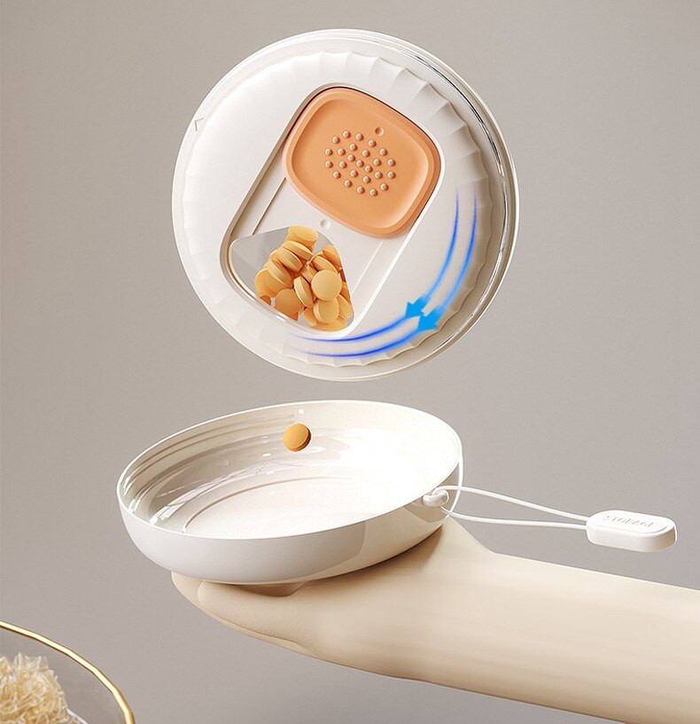 BowLift | Fully Sealed Mini Travel Pill Organizer