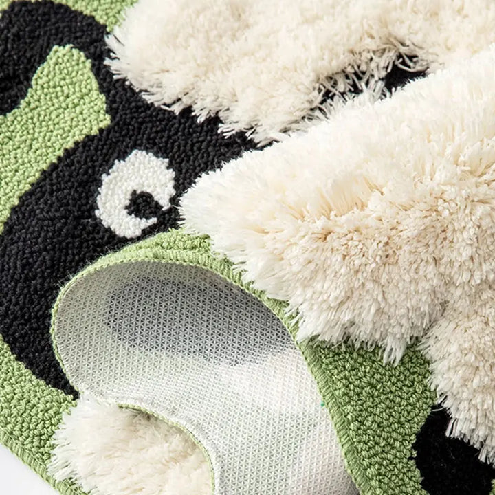 Fluffy Sheep Shaped Bedroom Bedside Rug | Bowlift