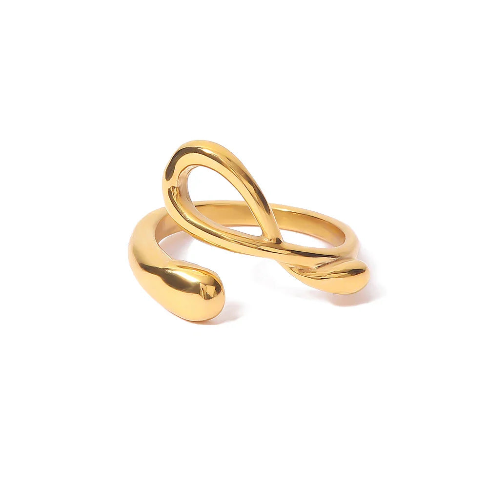 BowLift | 18k Curved Elegance Ring