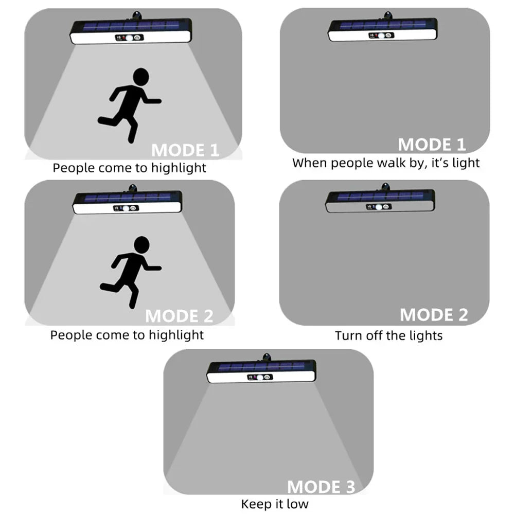 BowLift | Solar Wall Eco-Friendly Hanging Motion Sensor Light