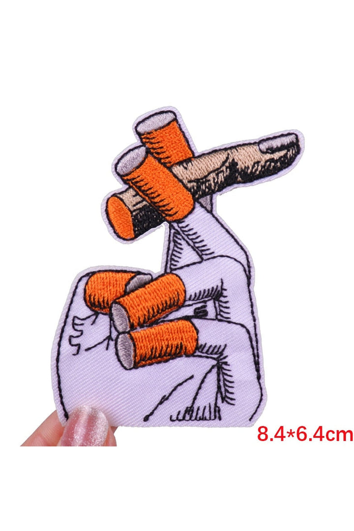 Punk Embroidery Patch Set | Bowlift