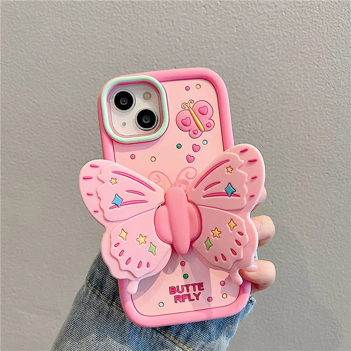 BowLift | Lovely 3D Folded Butterfly Shockproof iPhone Case