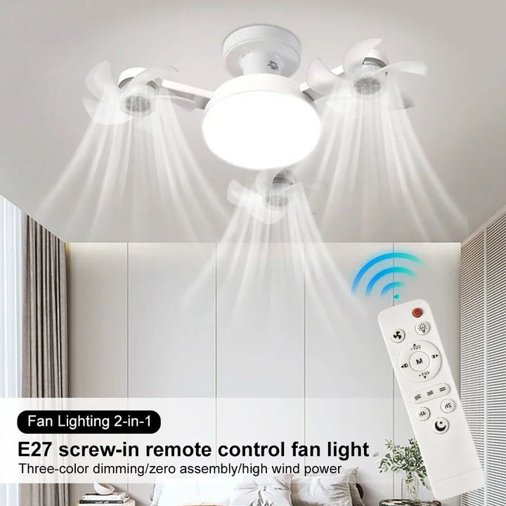 BowLift | Sky Light LED Ceiling Fan Lamp