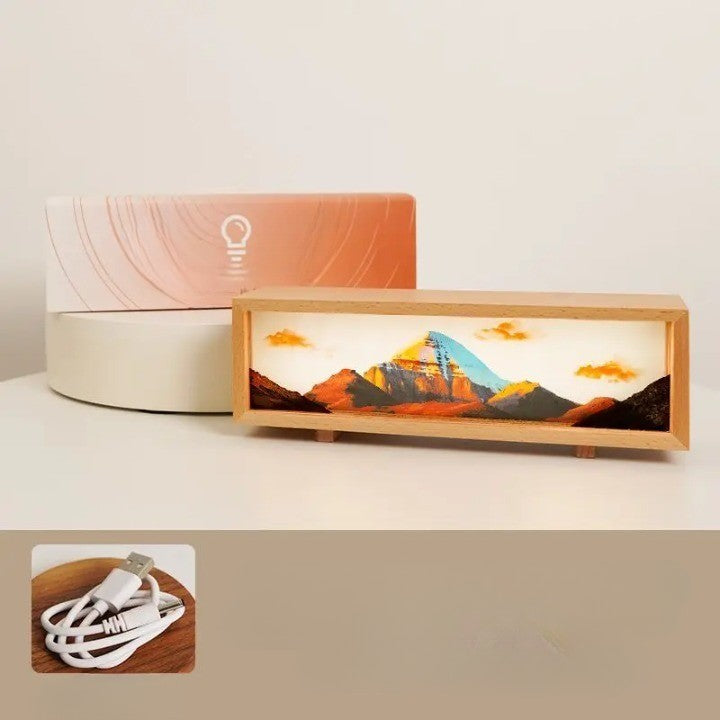 BowLift | Dream Aura Interactive Desktop Artsy Canvas Lamp